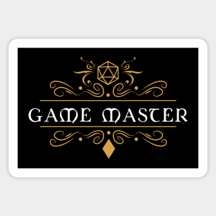 GM Tabletop Game Master Nerdy Gift Idea Sticker